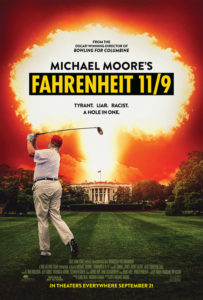 Film poster: "Fahrenheit 11/9"
