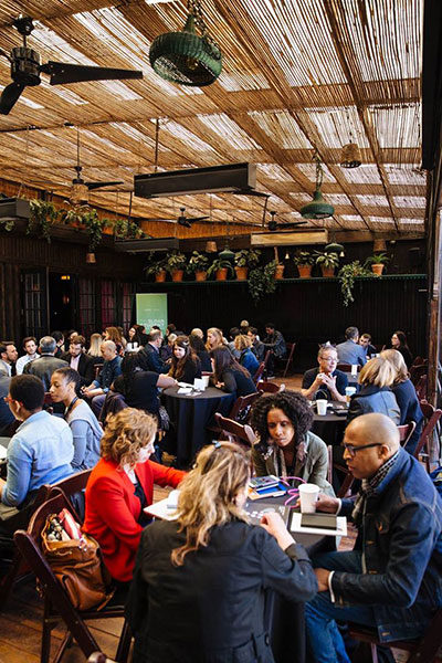 TFI’s Network market – curated meetings with members of industry for its grantees during the Tribeca Film Festival.