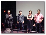 CineVegas11 - FFT Photo Coverage -- Director DAVID BARKER (WITH MIC) AND CAST OF DAYLIGHT